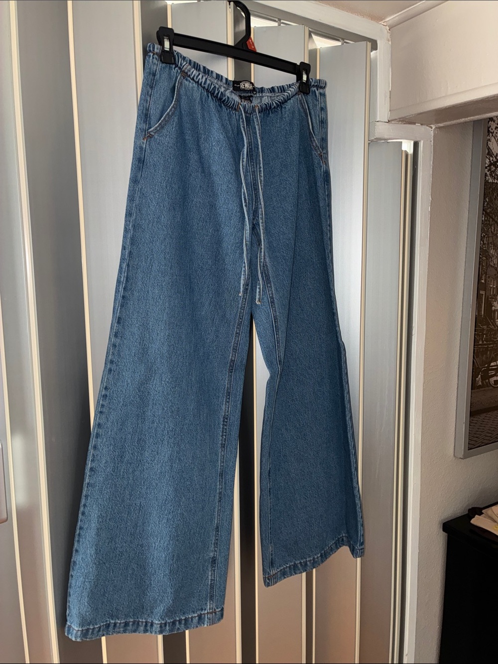 REWASH Drawstring Pull-on Jeans